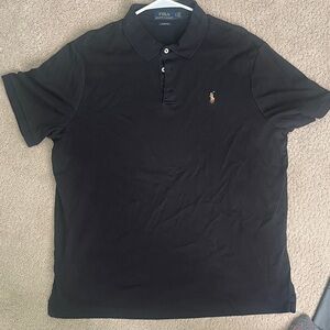 Polo by Ralph Lauren Men's Black XL Polo Shirt EUC